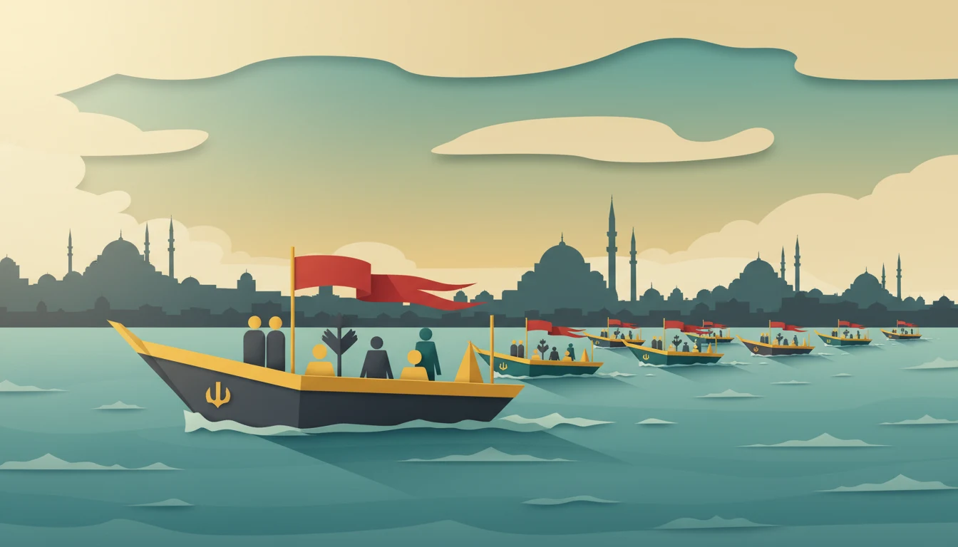 Temsili illüstrasyon: İstanbul Boğazı'nda 'Denizden Karaya 15 Temmuz' programı kapsamında tekne korteji düzenleniyor