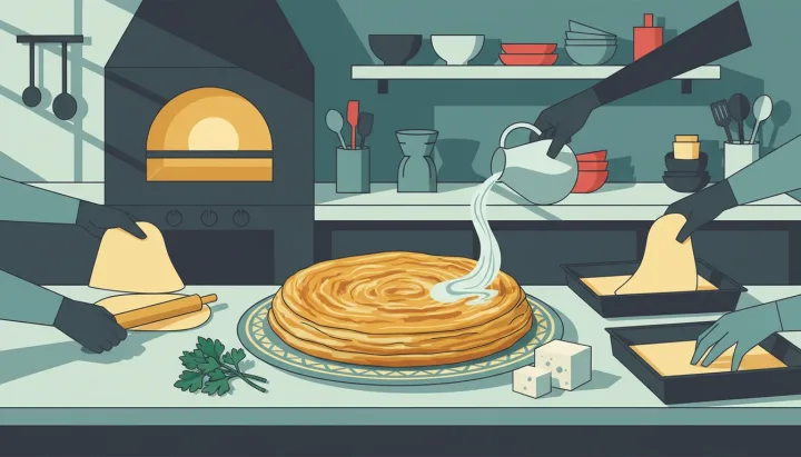 Temsili illüstrasyon: MasterChef Türkiye'de su böreği nasıl yapılır?